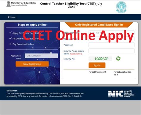 ctet 2024 application form sarkari result